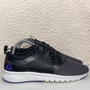 Reebok Womens Print Athlux Shatter Gray Running Athletic Sneakers Shoes SZ US 9